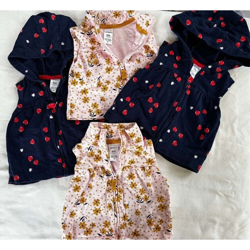 Carter’s Vests Bundle 6Ms